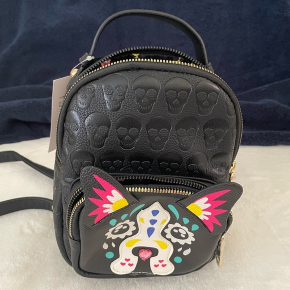 Betsey Johnson Novelty print Mini-backpack - Picture 2 of 13